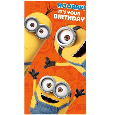 Hooray It's Your Birthday Minions Card 